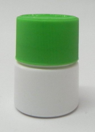 25 ml jar with long 32 mm child resistant cap