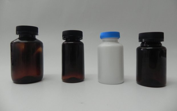 Colorful pet jars- neck 38 mm 